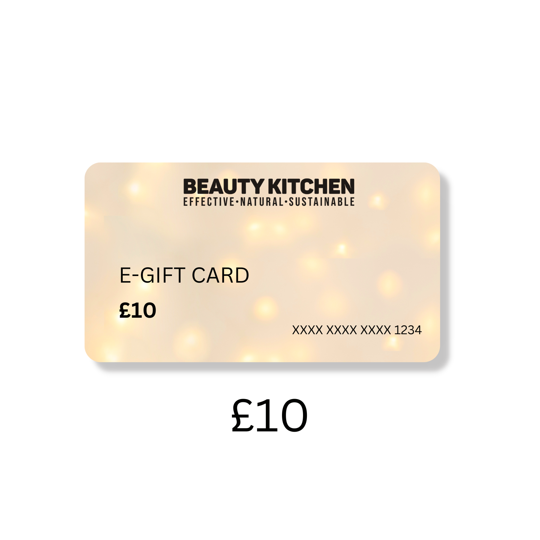 Beauty Kitchen | The Sustainable Beauty Gift Card, view 1