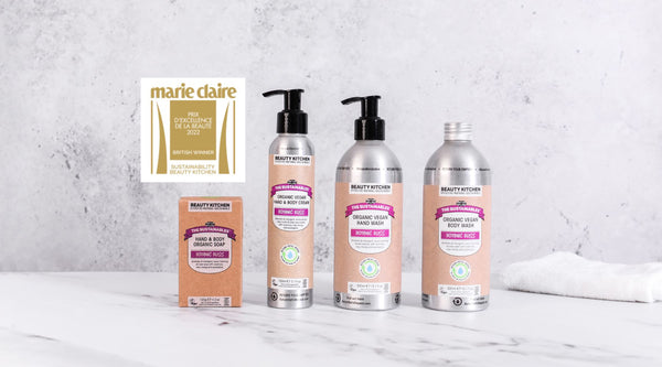 Beauty Kitchen Wins Marie Claire UK Prix D’Excellence Sustainable Beauty Award