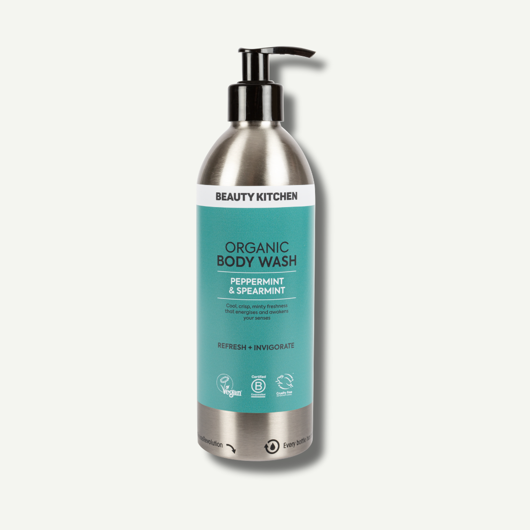 Beauty Kitchen Organic Body Wash Peppermint & Spearmint 500ml