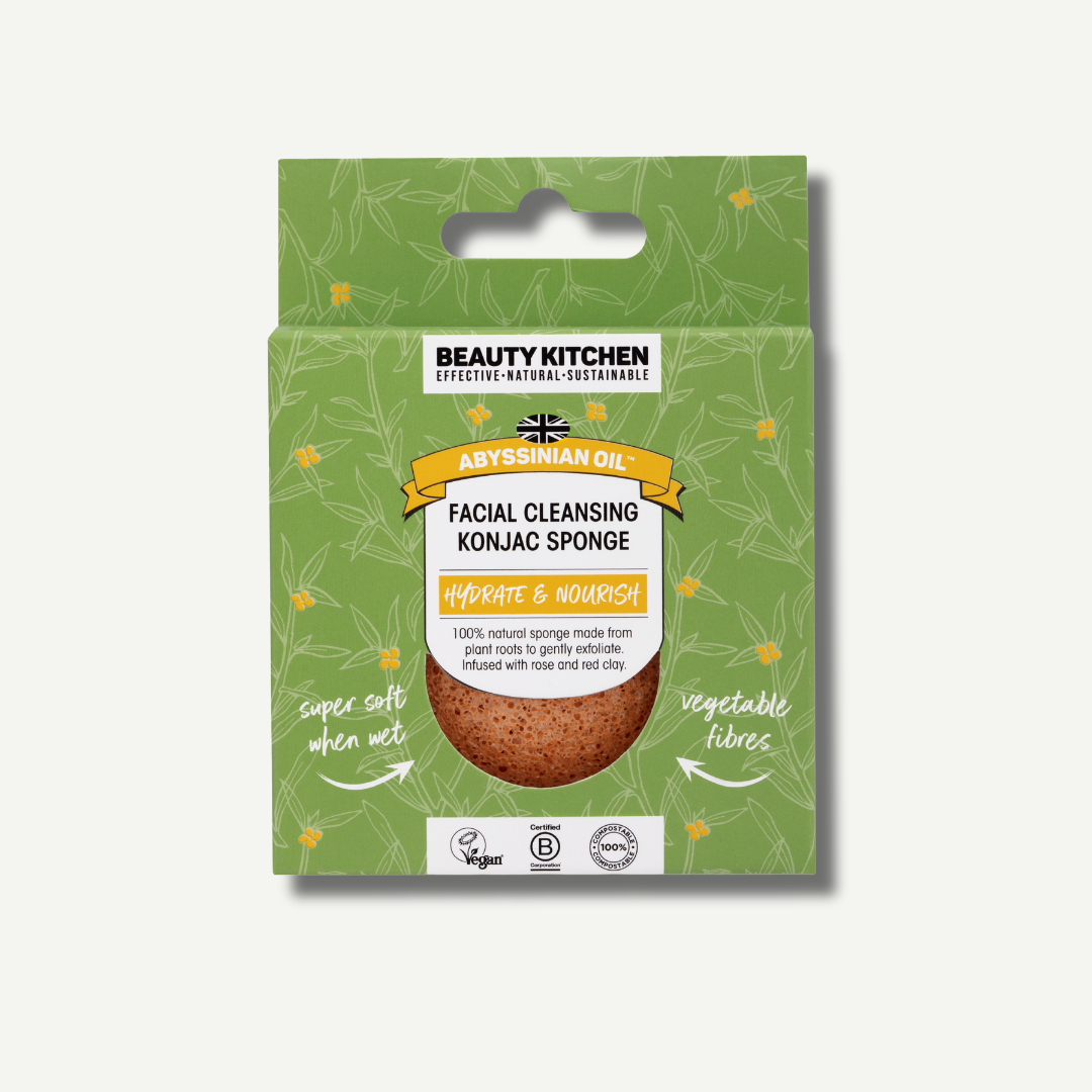 Abyssinian Oil Facial Cleansing Konjac Sponge