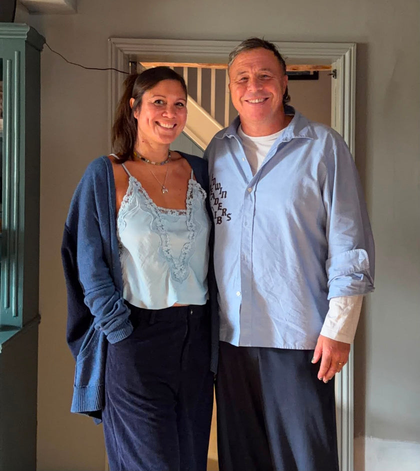David and Belle, founders of Earth Junior