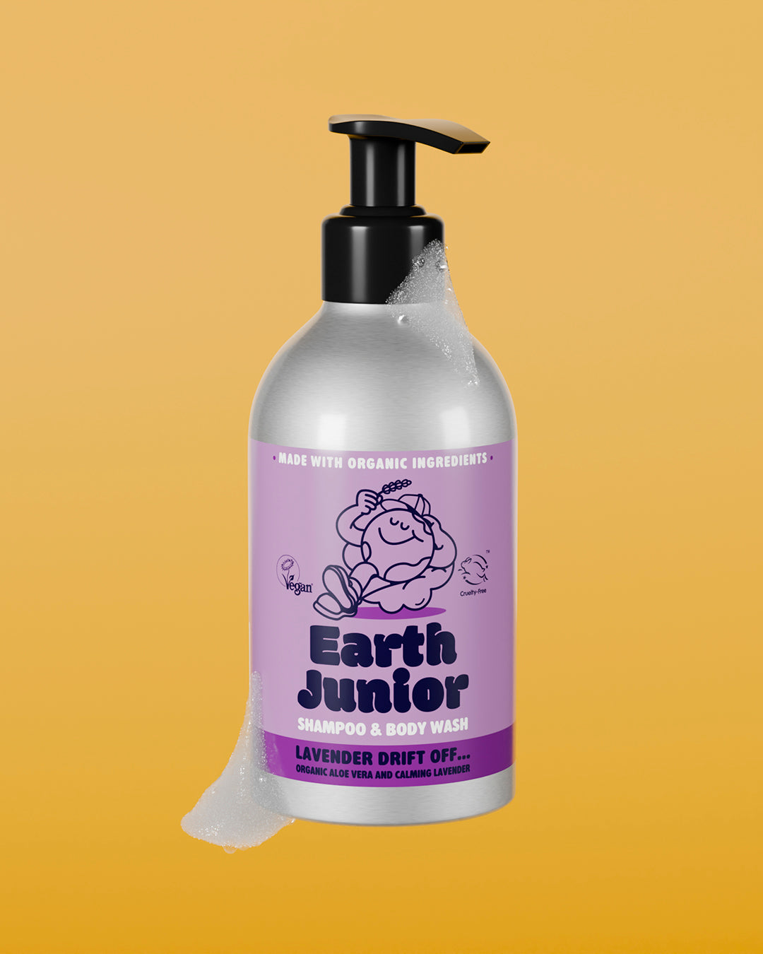 Earth Junior Lavender Drift Off Shampoo & Body Wash Body Wash 300ml