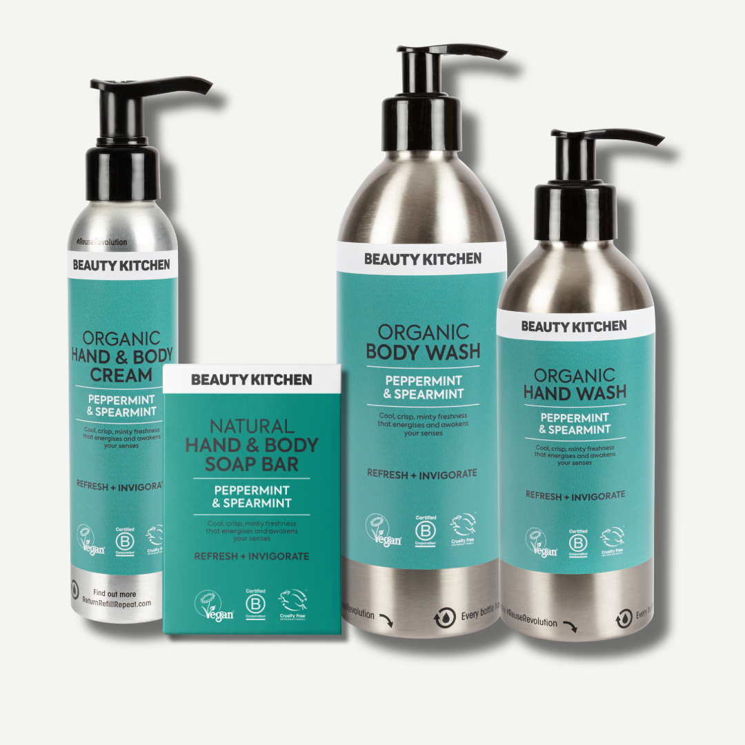 Organic Vegan Body Kit - Peppermint & Spearmint