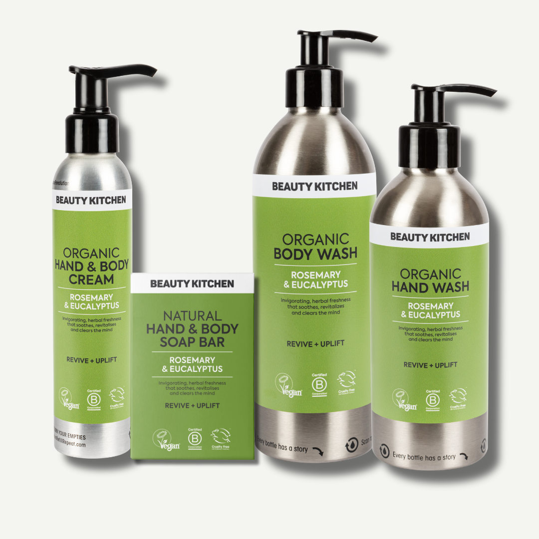Organic Vegan Body Kit- Rosemary & Eucalyptus