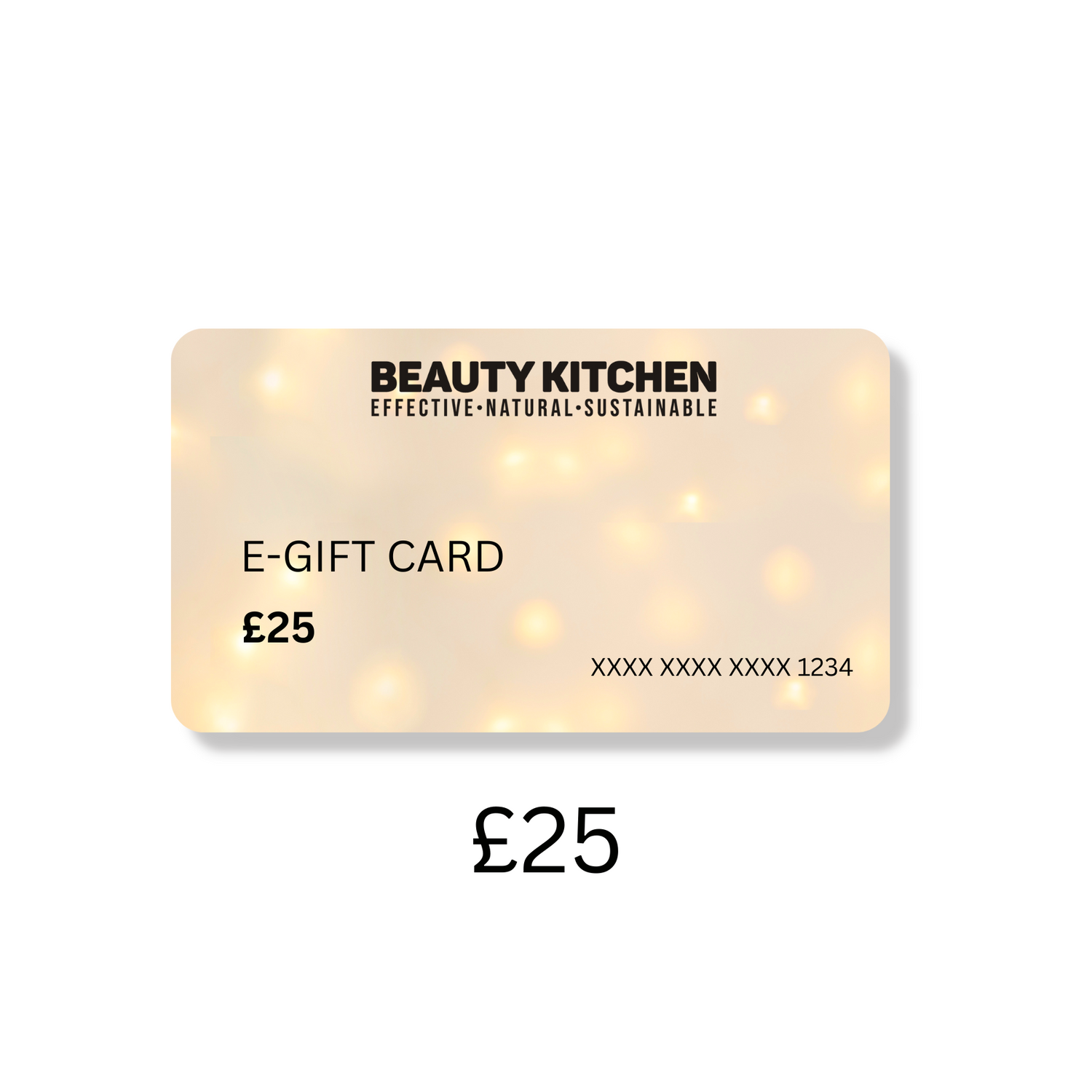 The Sustainable Beauty Gift Card