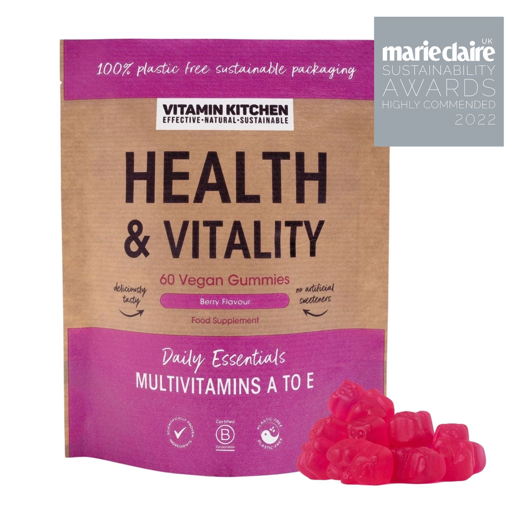 Health & Vitality (Multi-Vitamins) Vegan Gummies